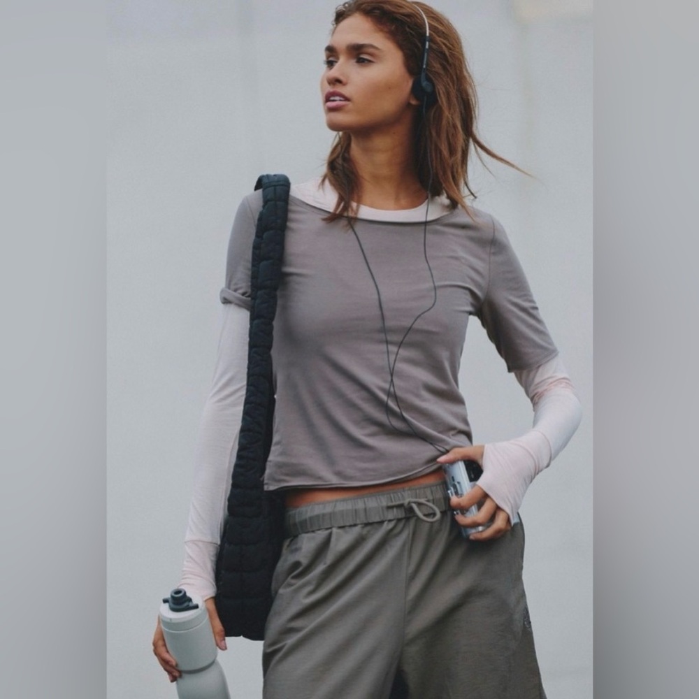 FP MOVEMENT by FREE PEOPLE Go With It Tee Top